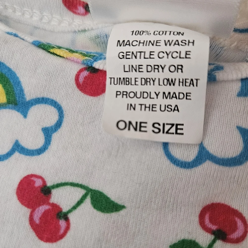 mad sky newborn gown, 100% cotton